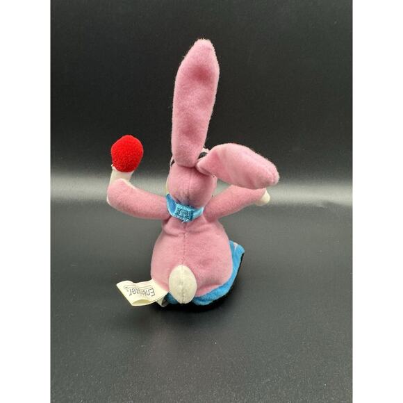Vintage 1997 Eveready Energizer Battery Bunny 7" Beanbag Plush READ DESCRIPTION - Picture 4 of 10